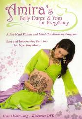 Amira's Belly Dance & Yoga for Pregnancy Prenatal Exercise DVD